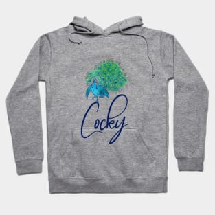 Cocky Peacock Hoodie